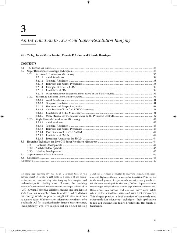 An Introduction to Live-Cell Super-Resolution Imaging